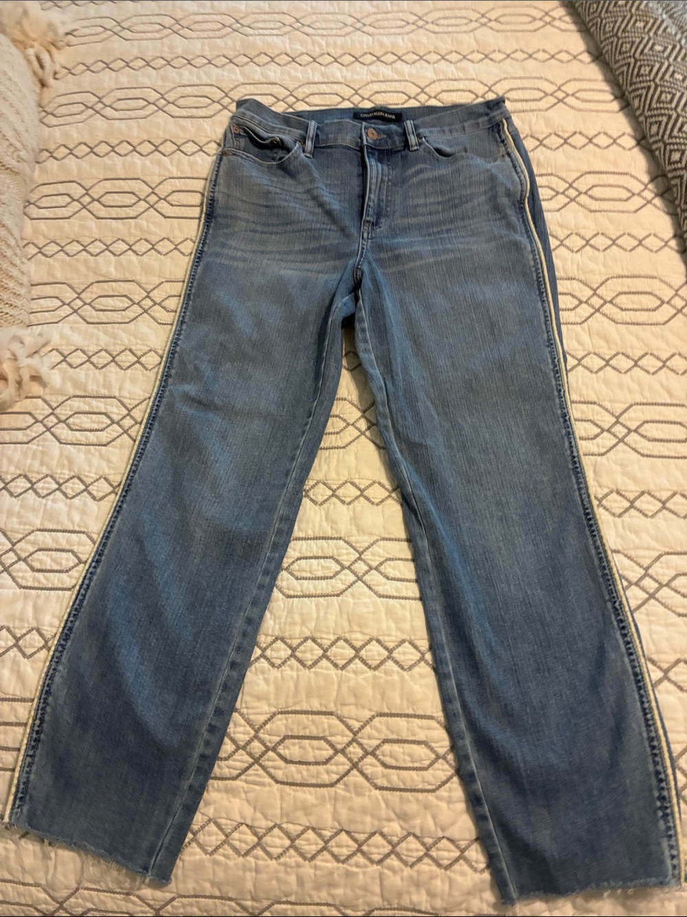 NWOT!Calvin Klein Jeans Medium Blue Straight-Leg Denim